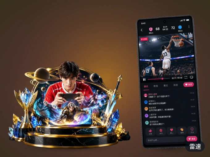 装雷速 APP，开赛信息及时收